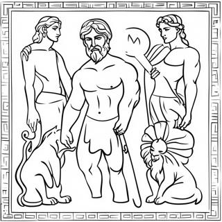 Page A Colorier Des Dieux Grecs 82573-24064