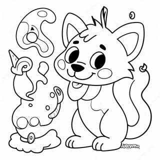 Coloriage De Magic Mixies Joueurs Avec Des Creatures Magiques 82781-24239