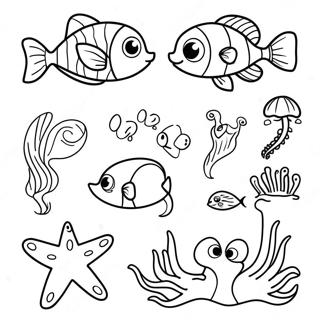 Coloriage Des Animaux Marins 82803-24242