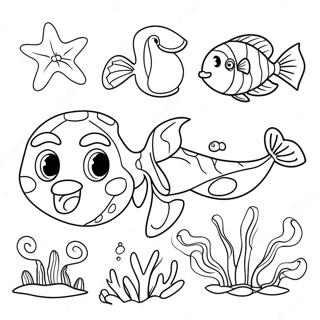 Coloriage Des Animaux Marins 82803-24244