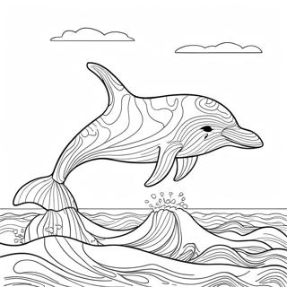 Coloriage De Baleine Majestueuse Sautant 82806 24253