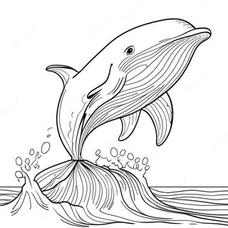 Coloriage De Baleine Majestueuse Sautant 82806 24254