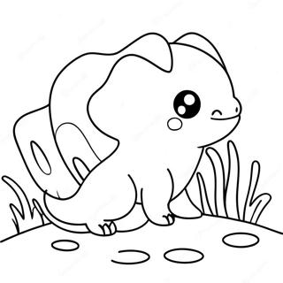 Squishmallow Axolotl Pages À Colorier