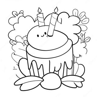 Page De Coloriage Doux Voeux Danniversaire Pour Maman 82959-24367