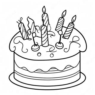 Page De Coloriage Gateau Danniversaire Colore Pour Maman 82960-24371