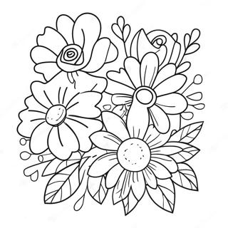 Joyeux Anniversaire Maman Pages à colorier