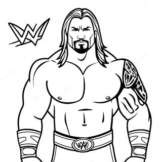 Page De Coloriage Wwe 82984-24382