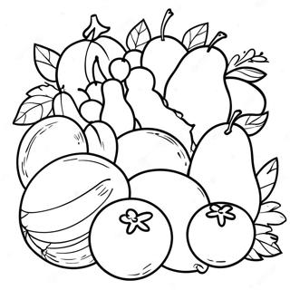 Page De Coloriage Fruit De Lesprit 83419-24727