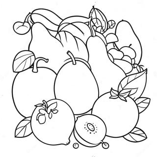 Page De Coloriage Fruit De Lesprit 83419-24728