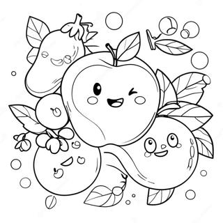 Page De Coloriage Fruit De Lesprit Joyeux 83420-24730