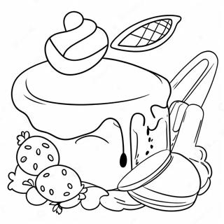 Page De Coloriage Patisserie 83445-24747