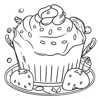 Page De Coloriage Patisserie 83445-24748