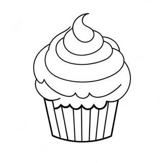 Page De Coloriage Patisserie De Delicieux Cupcakes 83446-24749