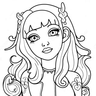 Page De Coloriage Gothique Pastel 83496-24787