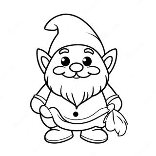 Page De Coloriage Du Gnome De Noel 83700-24947