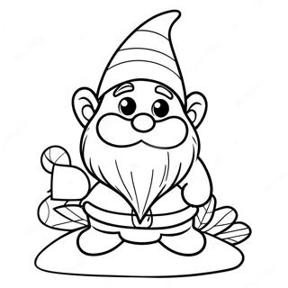 Page De Coloriage Du Gnome De Noel 83700-24948