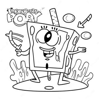 Gary Spongebob Pages À Colorier