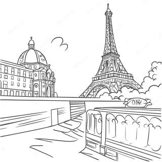 Page De Coloriage De Paris 83778-25008