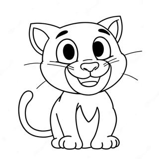 Tom Le Chat Pages À Colorier