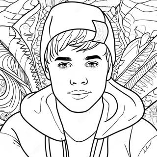 Justin Bieber Pages À Colorier