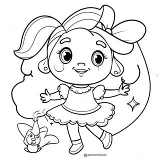 Page De Coloriage Pinkalicious 84288-25406