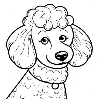 Page De Coloriage De Caniche 84391-25488