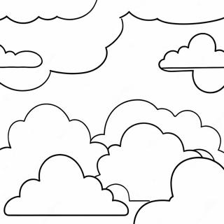 Page De Coloriage Nuages Celestes 84521-25585