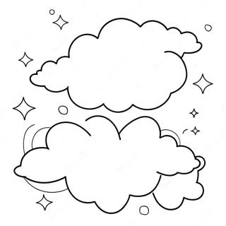 Page De Coloriage Nuages Celestes 84521-25587