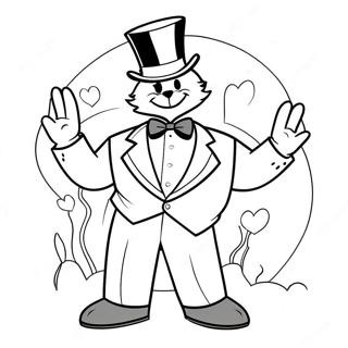 Page De Coloriage De Tuxedo Sam 84903-25886