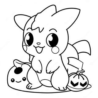 Pokemon Halloween Page De Coloriage 84929-25906