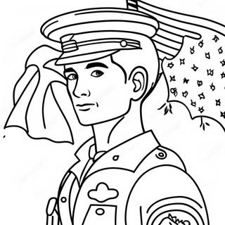 Merci Aux Veterans Page De Coloriage 84954-25927