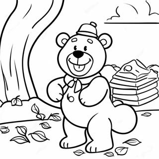 Les Ours Berenstain Pages À Colorier