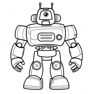 Dessin A Colorier De Rescue Bot 85082-26109