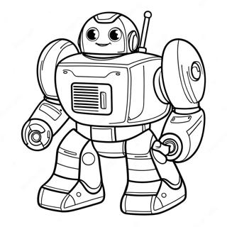 Dessin A Colorier De Rescue Bot 85082-26111