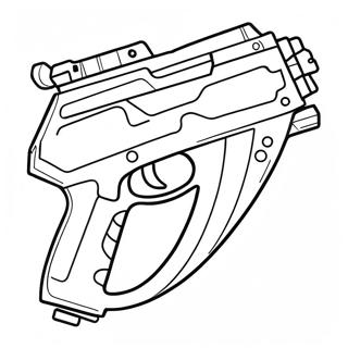 Fusil Nerf Pages À Colorier