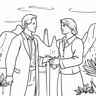 Page De Coloriage Des Histoires Mormones Colorees 85185 26192