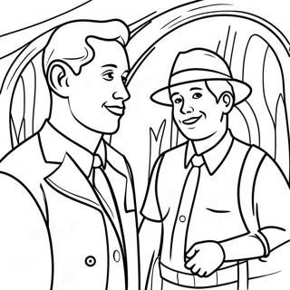 Page De Coloriage De Laventure Missionnaire Mormone 85187 26200
