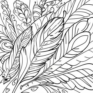 Plume Page De Coloriage 85339-26307