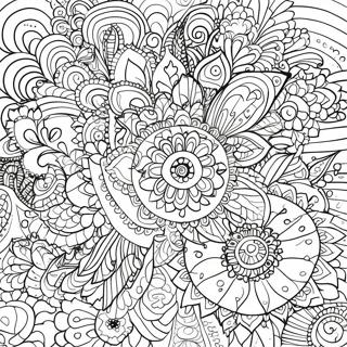 Page De Coloriage De Mandala De Pleine Conscience 85368-26341