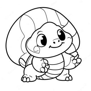 Page De Coloriage De La Coquille De Koopa Mignonne 85442-26390