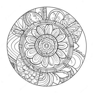 Page De Coloriage De Cercle 85543-26466