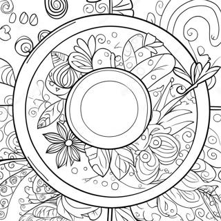 Page De Coloriage De Cercle 85543-26468