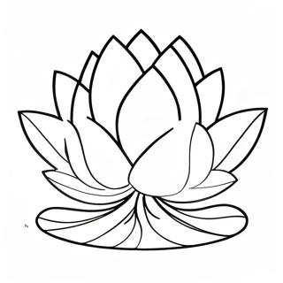 Lotus Pages À Colorier