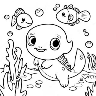 Axolotl Pages À Colorier