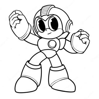 Megaman Pages À Colorier