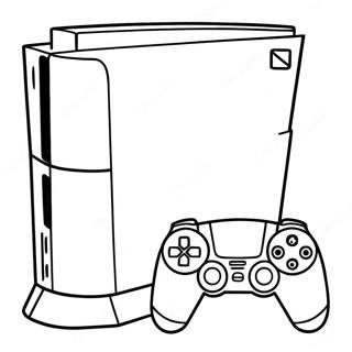 Coloriage De La Console Playstation 5 86311-27070