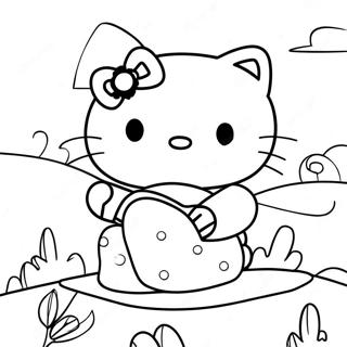 Page De Coloriage Hello Kitty Et Cher Daniel 86567-27271