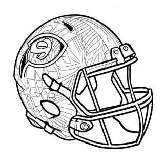Page De Coloriage De Casque Dequipe Nfl Colore 86594-27296