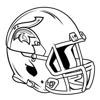Page De Coloriage De Casque Nfl Vintage 86595-27298