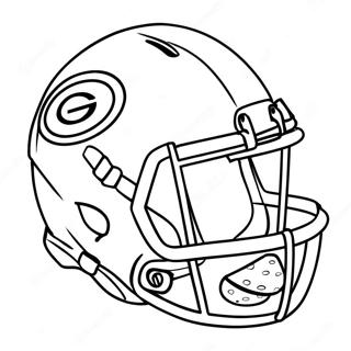 Page De Coloriage De Casque Nfl De Dessin Anime 86596-27302